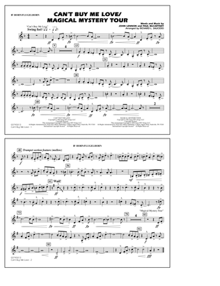 Can't Buy Me Love/Magical Mystery Tour (arr. Richard L. Saucedo) - Bb Horn/Flugelhorn