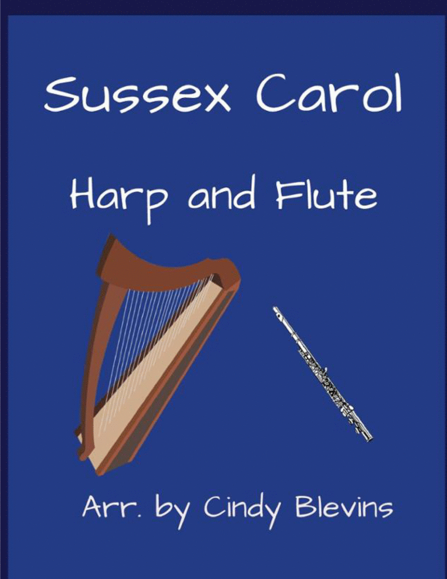Sussex Carol, for Harp and Flute image number null