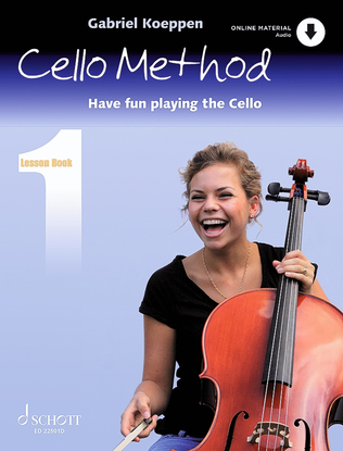 Book cover for Cello Method – Lesson Book 1