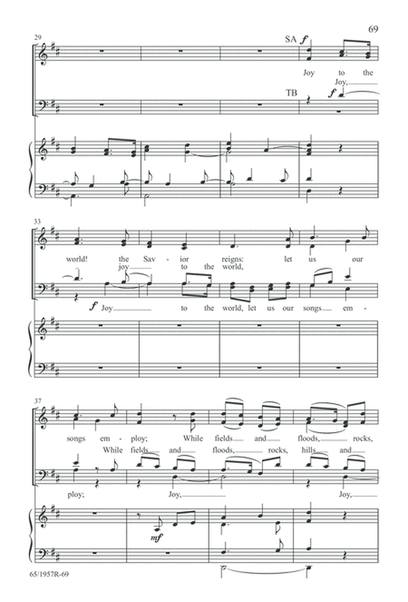 Festival of Lessons and Carols by Jonathan Willcocks 4-Part - Sheet Music