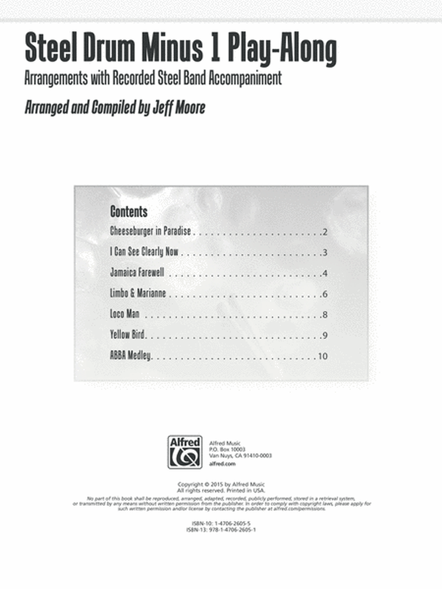 Steel Drum Minus 1 Play-Along image number null