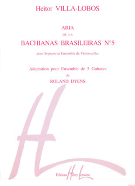 Aria De La Bachianas Braileiras No. 5