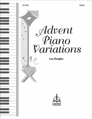 Book cover for Advent Piano Variations