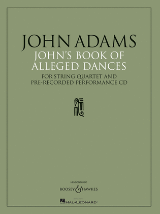Book cover for John's Book of Alleged Dances