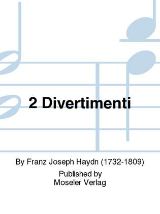 Book cover for 2 Divertimenti