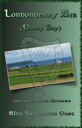 Book cover for Londonderry Air, (Danny Boy), for Alto Saxophone Duet