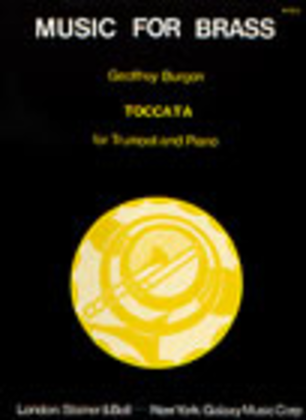 Book cover for Toccata for Trumpet and Piano