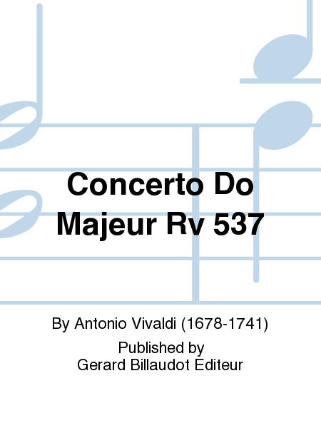 Concerto En Do Majeur