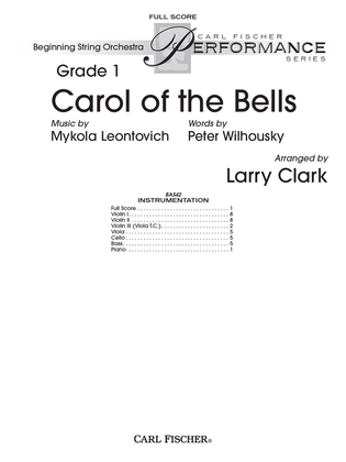 Book cover for Carol of the Bells