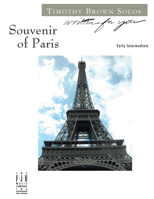 Book cover for Souvenir of Paris