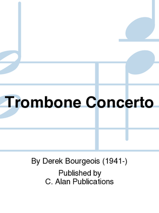 Book cover for Trombone Concerto