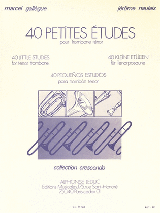 40 Little Studies (bass Trombone)