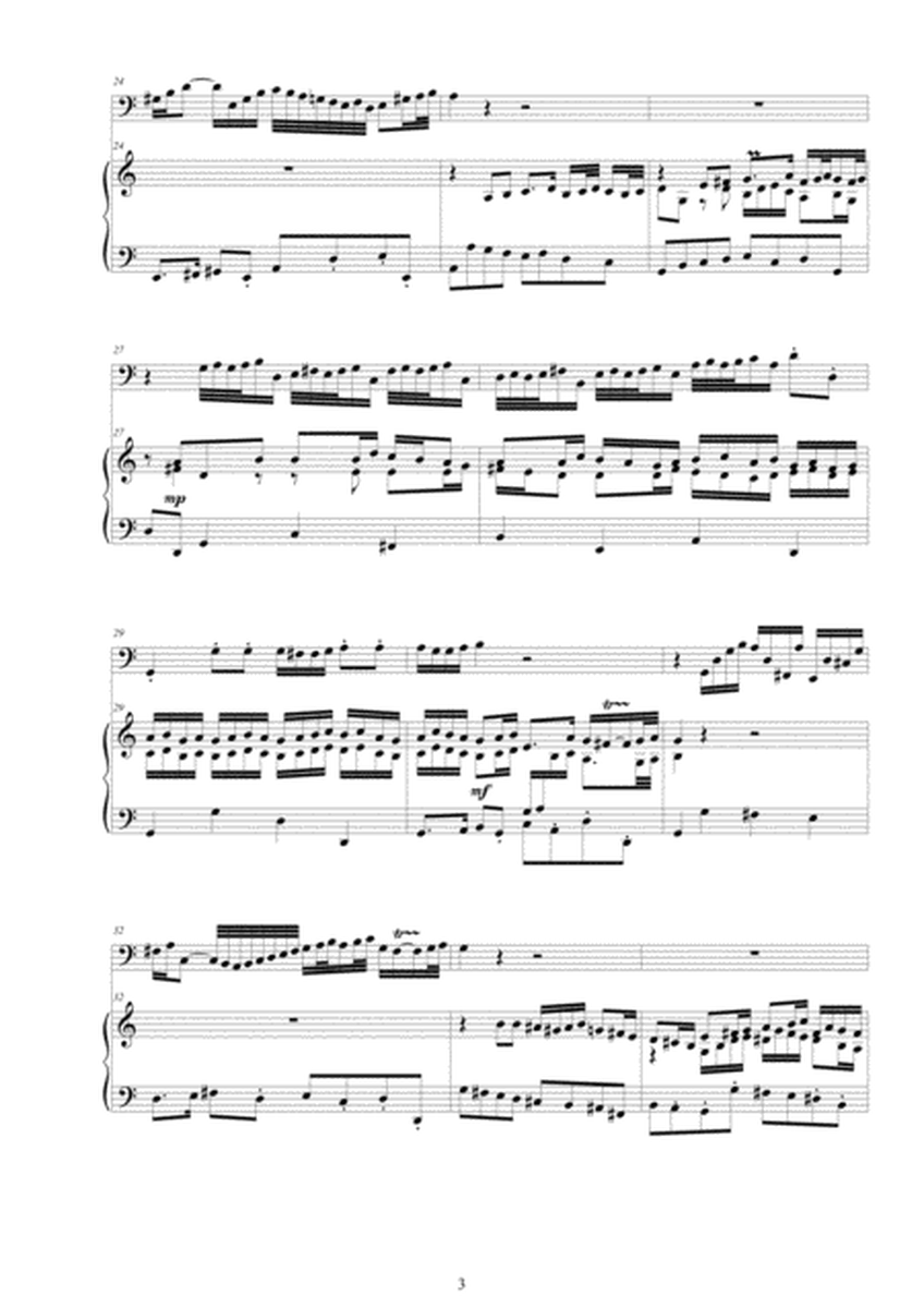 Bach - Aria (Du mußt glauben, du mußt hoffen) BWV 155 No.2 - Bassoon and Harpsichord image number null