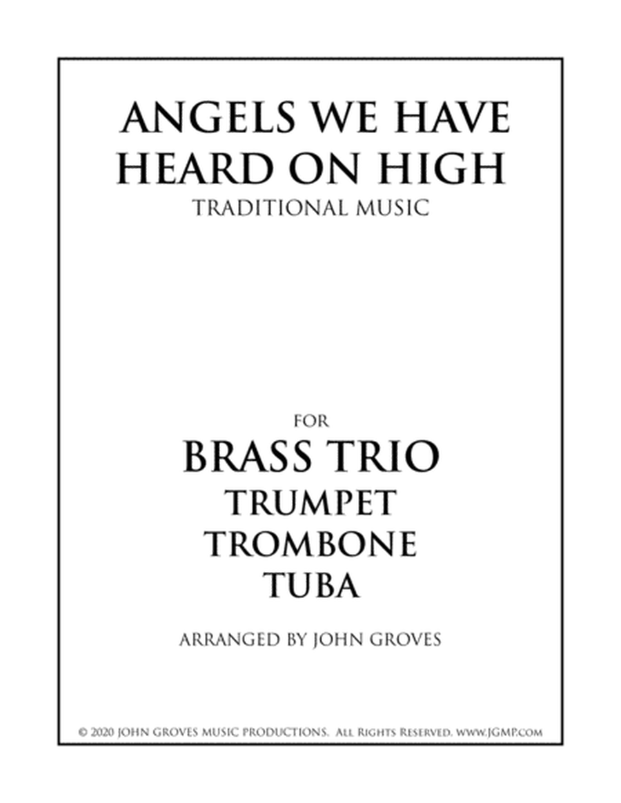 Angels We Have Heard On High - Trumpet, Trombone, Tuba (Brass Trio) image number null