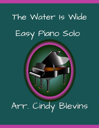 Book cover for The Water Is Wide, Easy Piano Solo