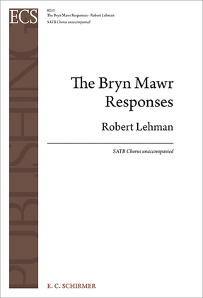 Book cover for The Bryn Mawr Responses