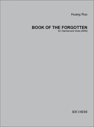 Book cover for Book of the Forgotten