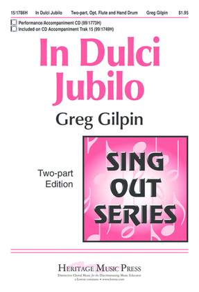 Book cover for In Dulci Jubilo