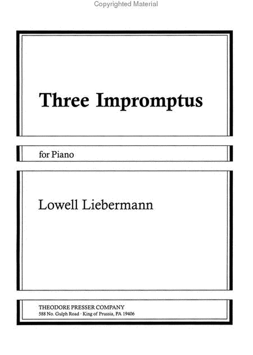 Three Impromptus