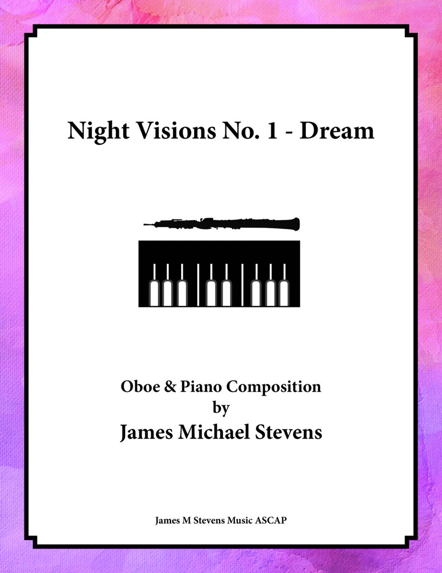 Night Visions No. 1 - Dream - Oboe & Piano image number null