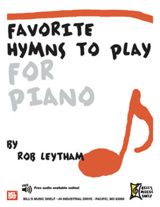 Book cover for Favorite Hymns to Play for Piano