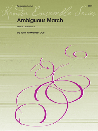 Book cover for Ambiguous March