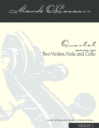 Book cover for String Quartet No. 1 (violin 1 part - two vlns, vla, cel)