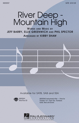 Book cover for River Deep – Mountain High