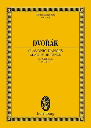Book cover for Slavonic Dances, Op. 72/1-4