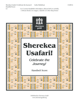 Book cover for Sherekea Usafari! - Handbell Score
