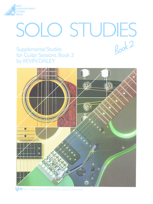 Book cover for Solo Studies, Book 2 (for Guitar Sessions, Book 2)