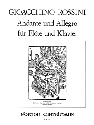 Book cover for Andante and allegro
