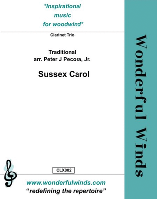 Book cover for Sussex Carol