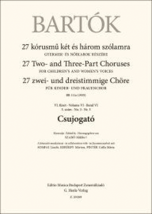Book cover for Csujogato - BB111a