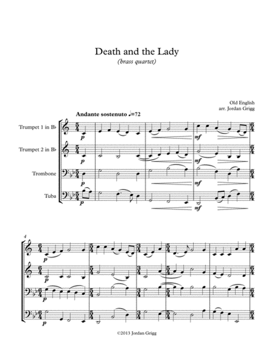 Death and the Lady (brass quartet) image number null