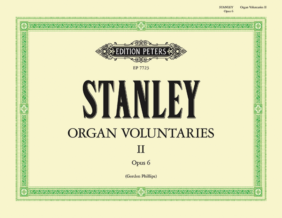 Ten Organ Voluntaries, Op. 6
