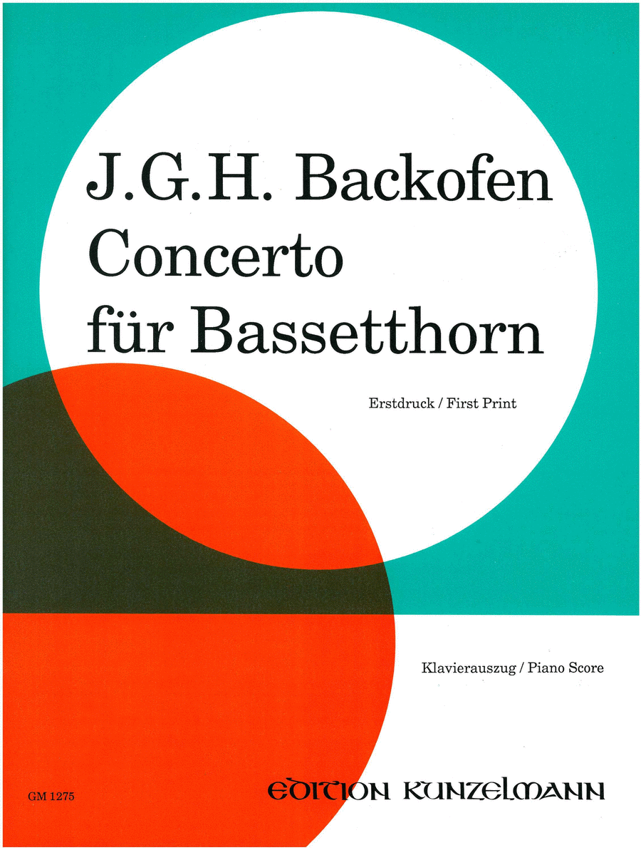 Concerto for basset horn