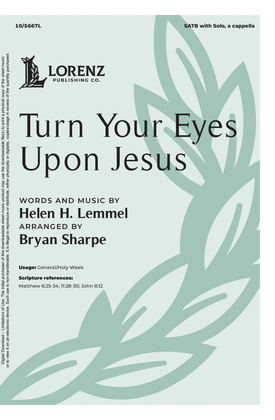 Book cover for Turn Your Eyes Upon Jesus