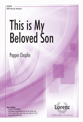 Book cover for This Is My Beloved Son