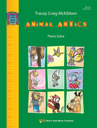 Book cover for Animal Antics