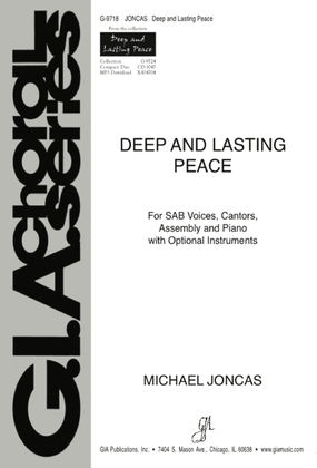 Book cover for Deep and Lasting Peace - SAB edition