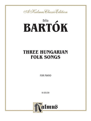 Book cover for Three Hungarian Folksongs