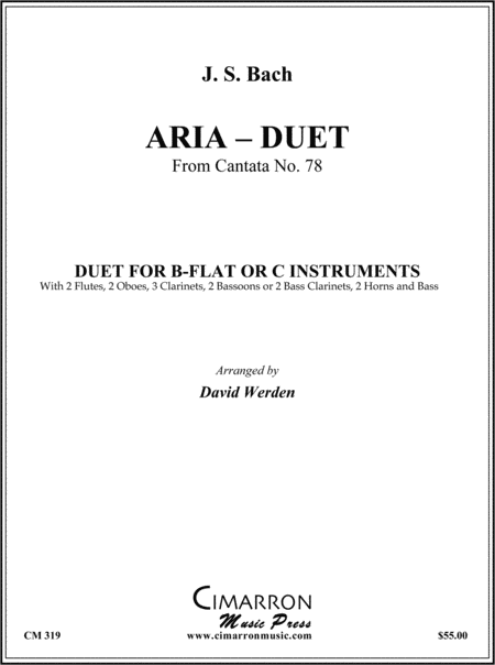 Aria - Duet from Cantata No. 78