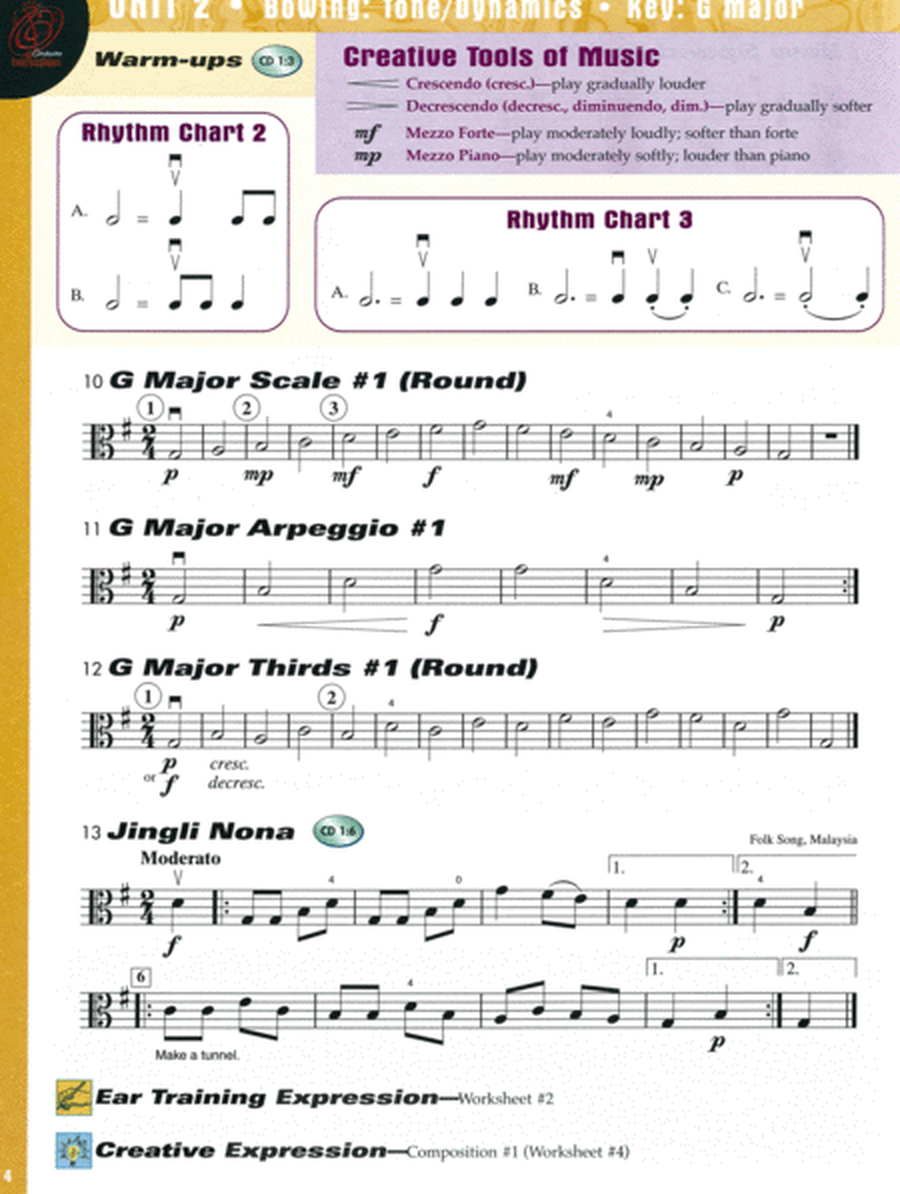 Orchestra Expressions: Student Edition, Book Two - Viola image number null