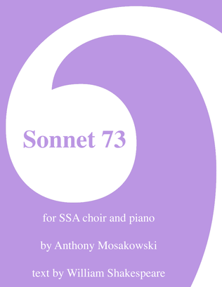 Book cover for Sonnet 73