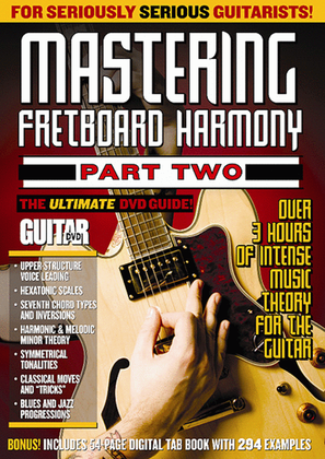 Book cover for Guitar World -- Mastering Fretboard Harmony, Part Two