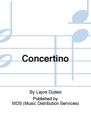 Book cover for Concertino