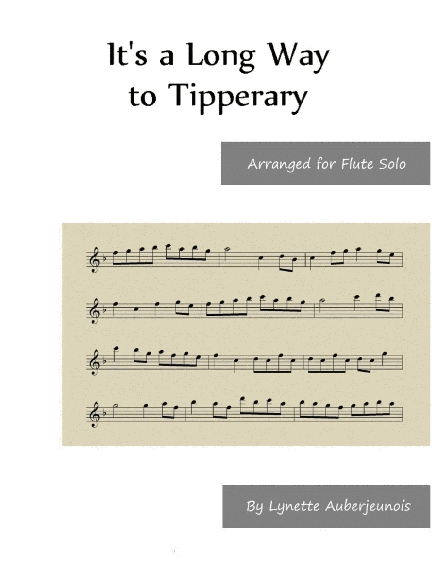 It’s a Long Way to Tipperary - Flute Solo image number null