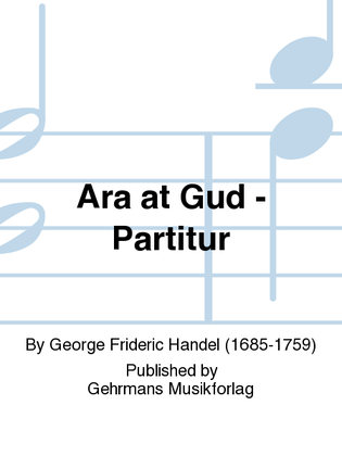 Book cover for Ara at Gud - Partitur
