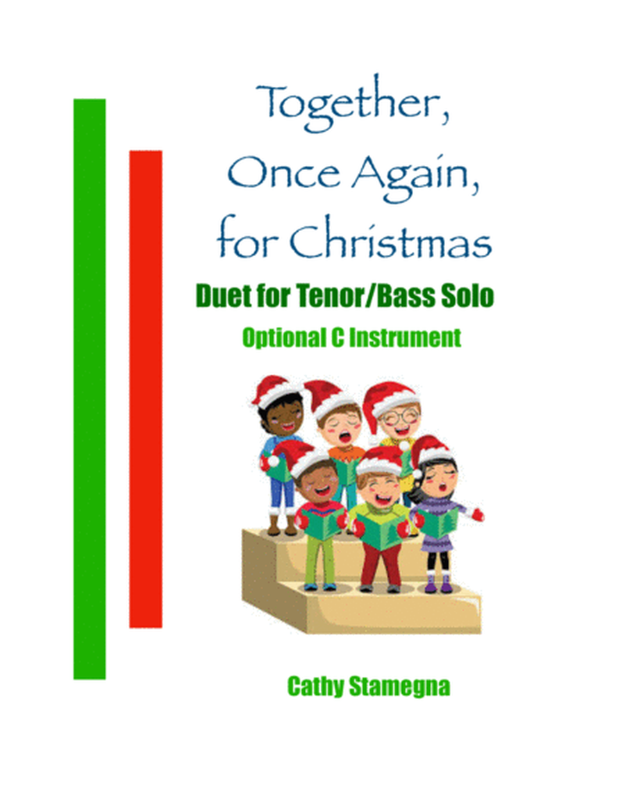 Together, Once Again, for Christmas (Duet for Tenor/Bass Solo, Optional C Instrument, Piano Acc.) image number null